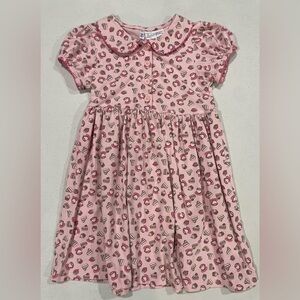 Rachel Riley Pink Cupcake Pattern Dress